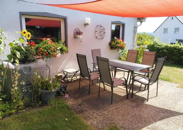 With Terrace And Pool In The Garden Pracht